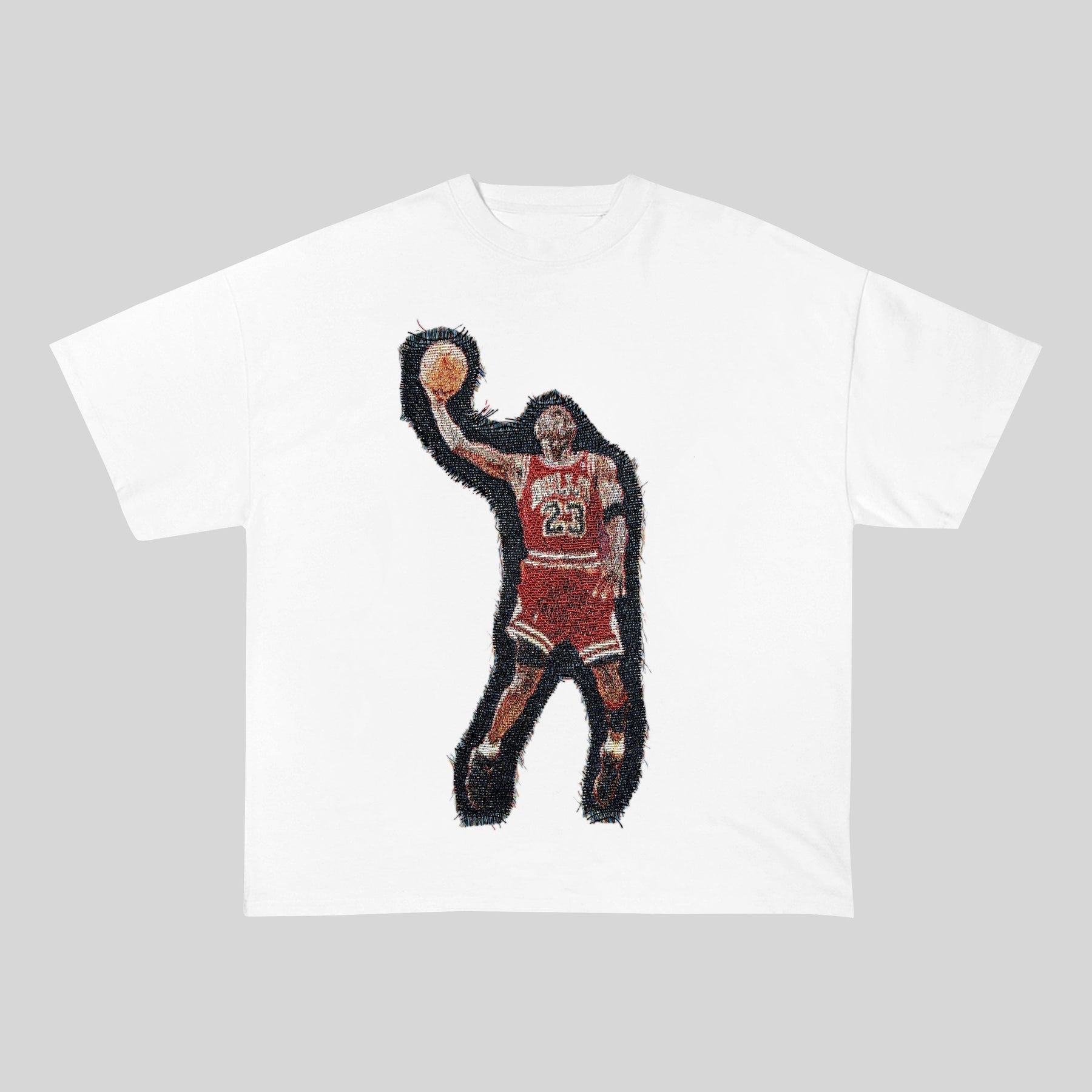 RDMCLOTHINGART tapestry hoodie MJ DUNK HEAVY WEIGHT PATCH TEE-8119