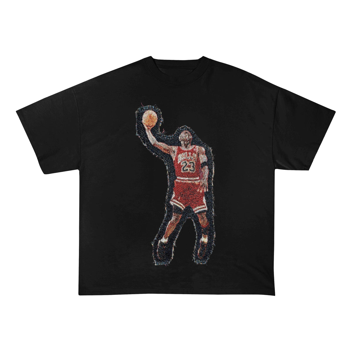 RDMCLOTHINGART tapestry hoodie MJ DUNK HEAVY WEIGHT PATCH TEE-8119