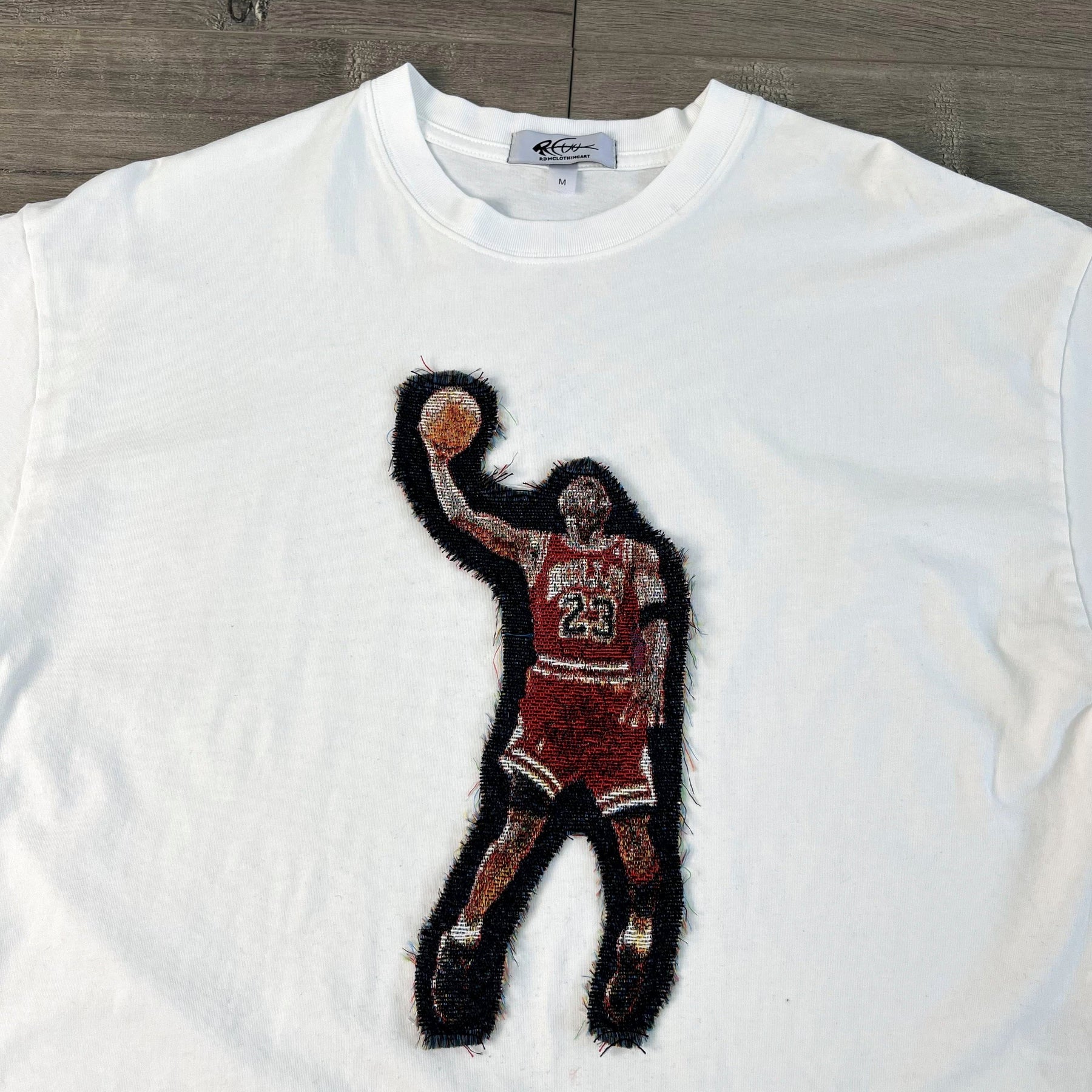 RDMCLOTHINGART tapestry hoodie MJ DUNK HEAVY WEIGHT PATCH TEE-8119