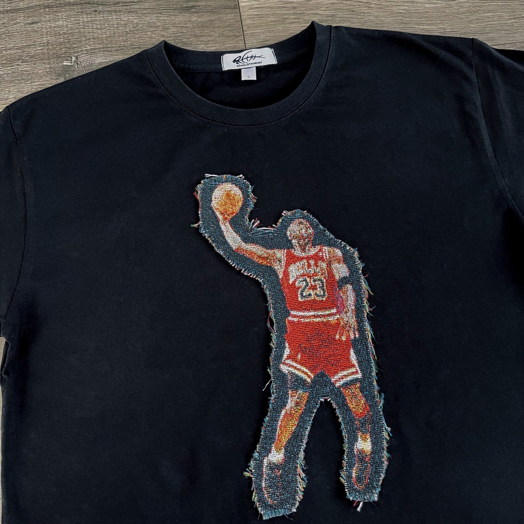 RDMCLOTHINGART tapestry hoodie MJ DUNK HEAVY WEIGHT PATCH TEE-8119