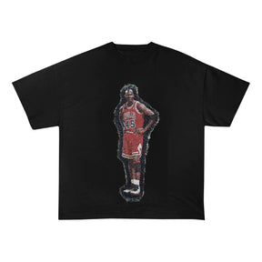 RDMCLOTHINGART tapestry hoodie MJ HEAVY WEIGHT PATCH TEE-8113