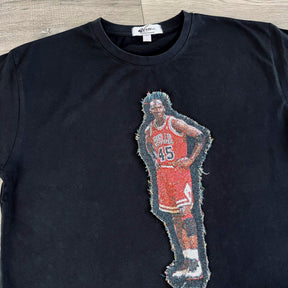 RDMCLOTHINGART tapestry hoodie MJ HEAVY WEIGHT PATCH TEE-8113