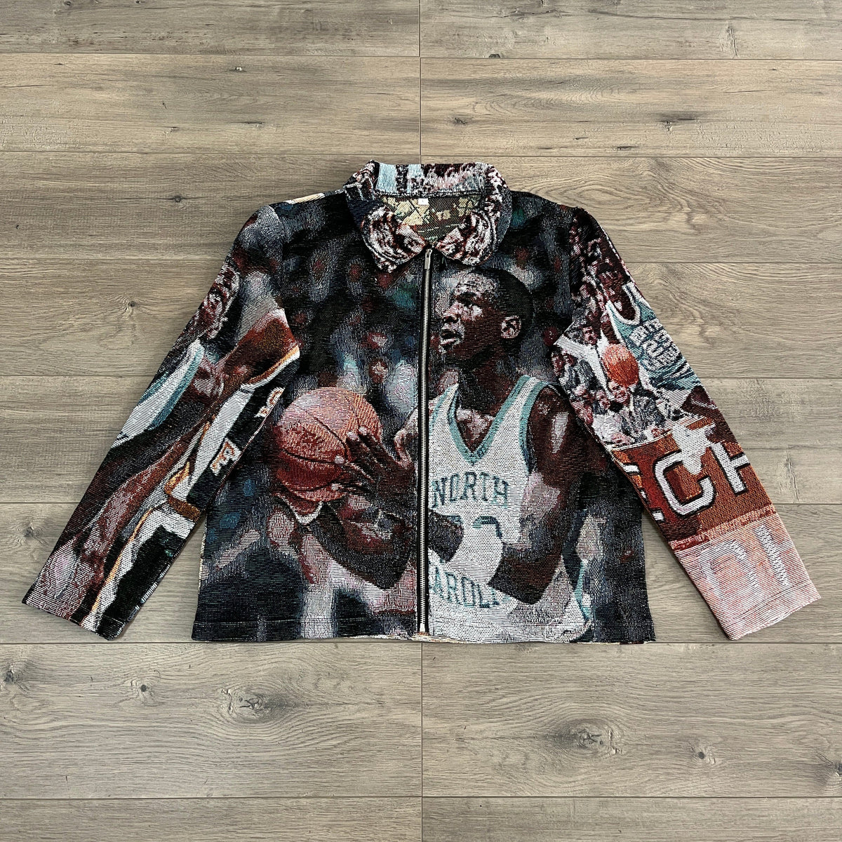 RDMCLOTHINGART tapestry hoodie MJ NC TAPESTRY JACKET