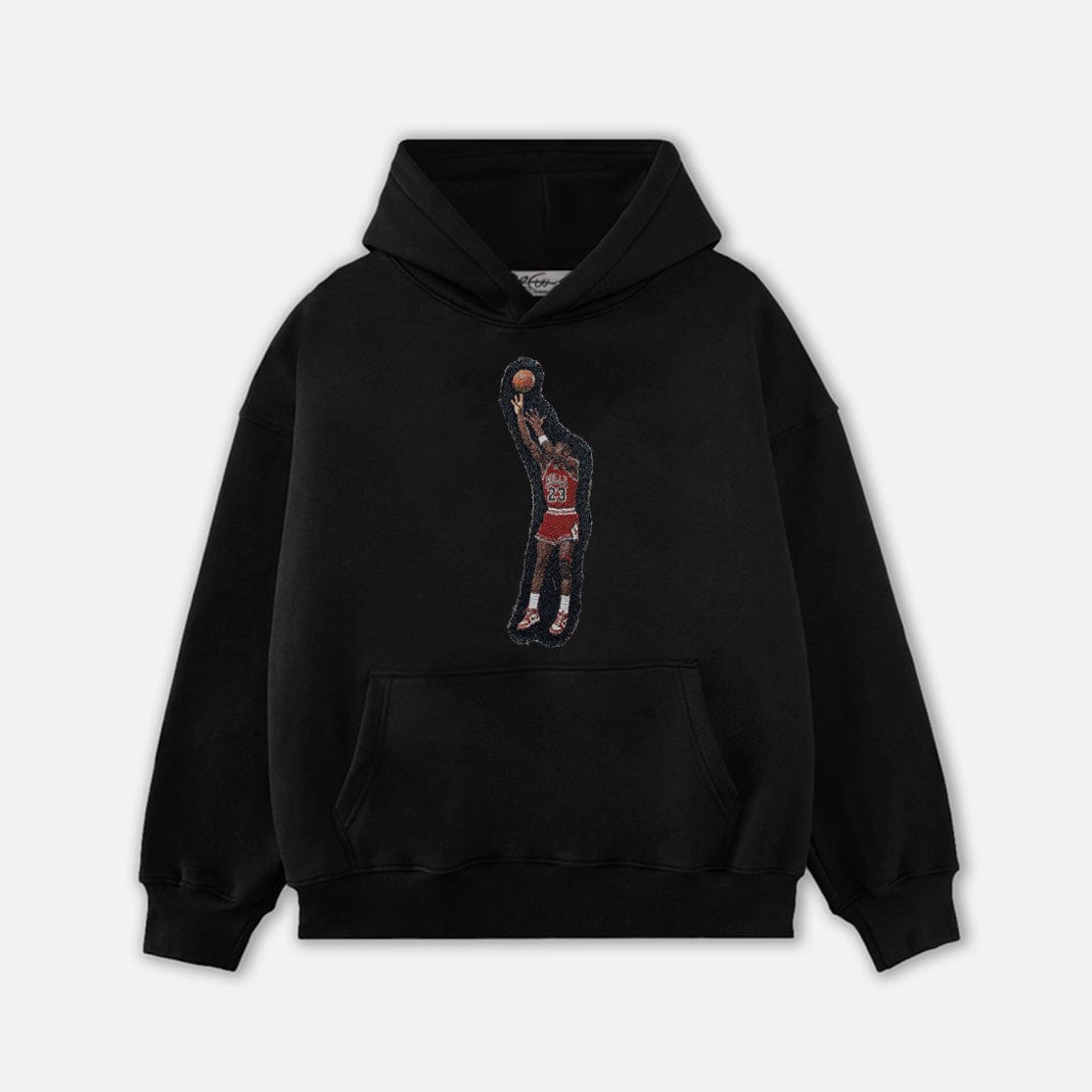 RDMCLOTHINGART tapestry hoodie MJ SHOOTING V2 TAPESTRY PATCH HOODIE-9014