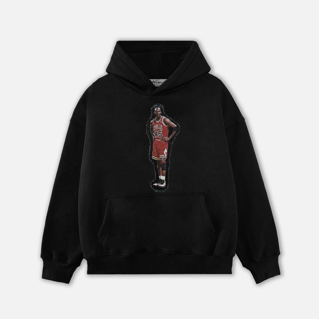 RDMCLOTHINGART tapestry hoodie MJ TAPESTRY PATCH HOODIE-9007