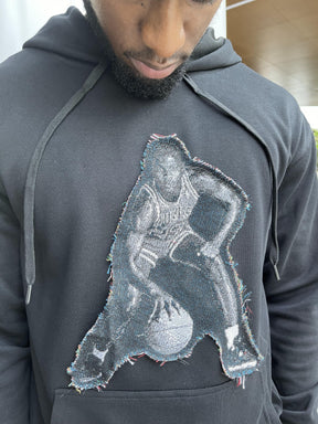 RDMCLOTHINGART tapestry hoodie MJ TAPESTRY PATCH HOODIE-9038