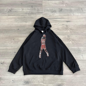 RDMCLOTHINGART tapestry hoodie MJ TAPESTRY PATCH HOODIE-9044