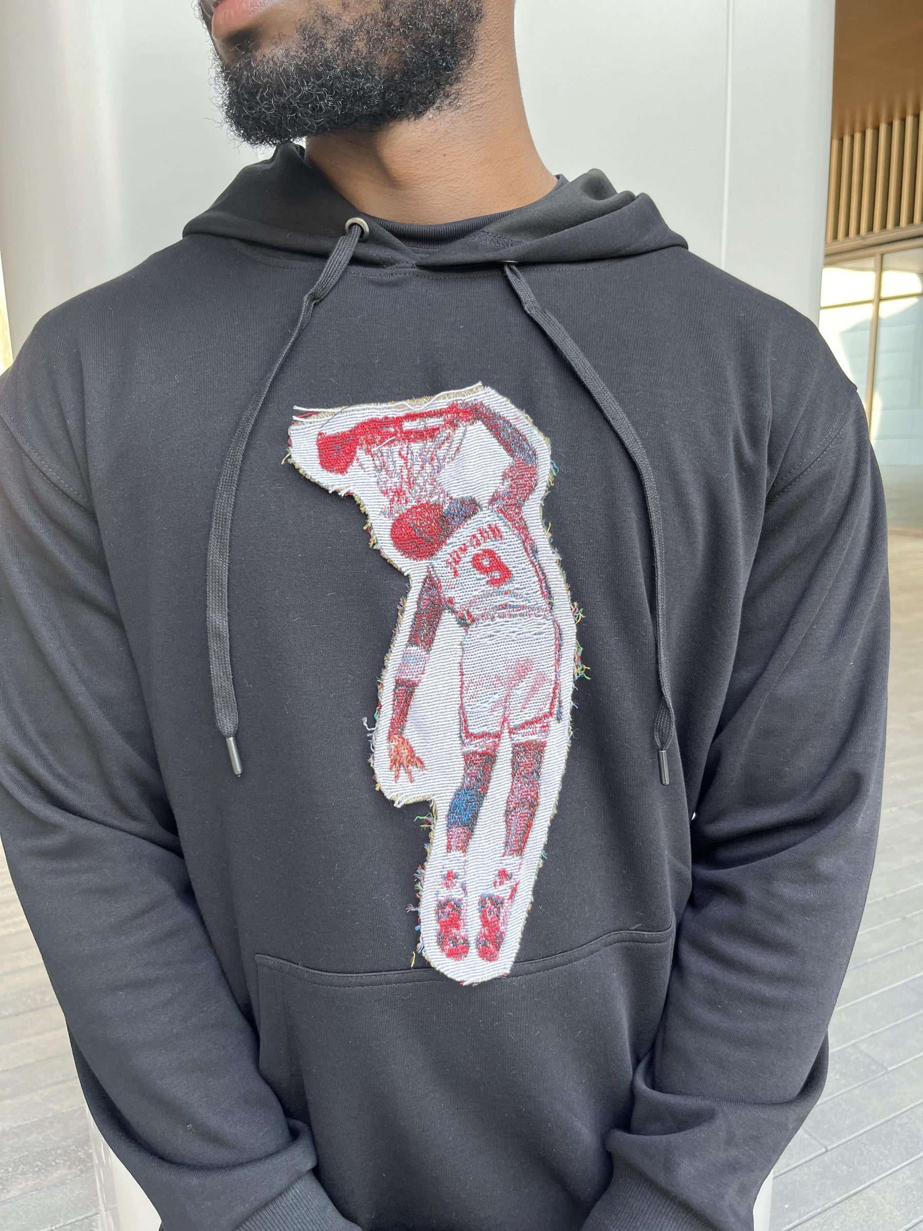 RDMCLOTHINGART tapestry hoodie MJ TAPESTRY PATCH HOODIE-9046