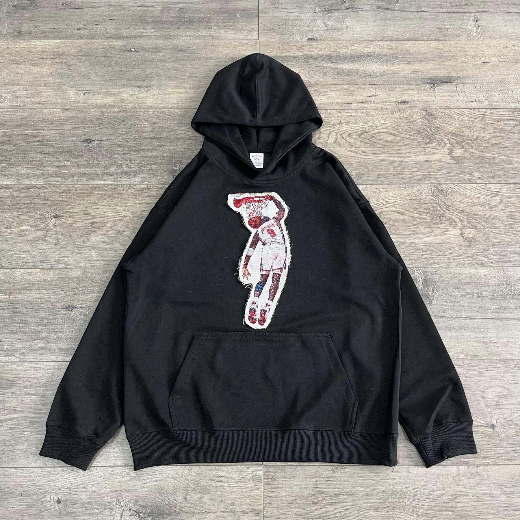 RDMCLOTHINGART tapestry hoodie MJ TAPESTRY PATCH HOODIE-9046