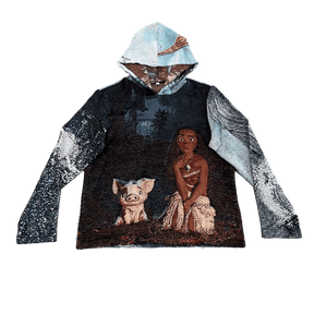 RDMCLOTHINGART tapestry hoodie MOANA TAPESTRY HOODIE