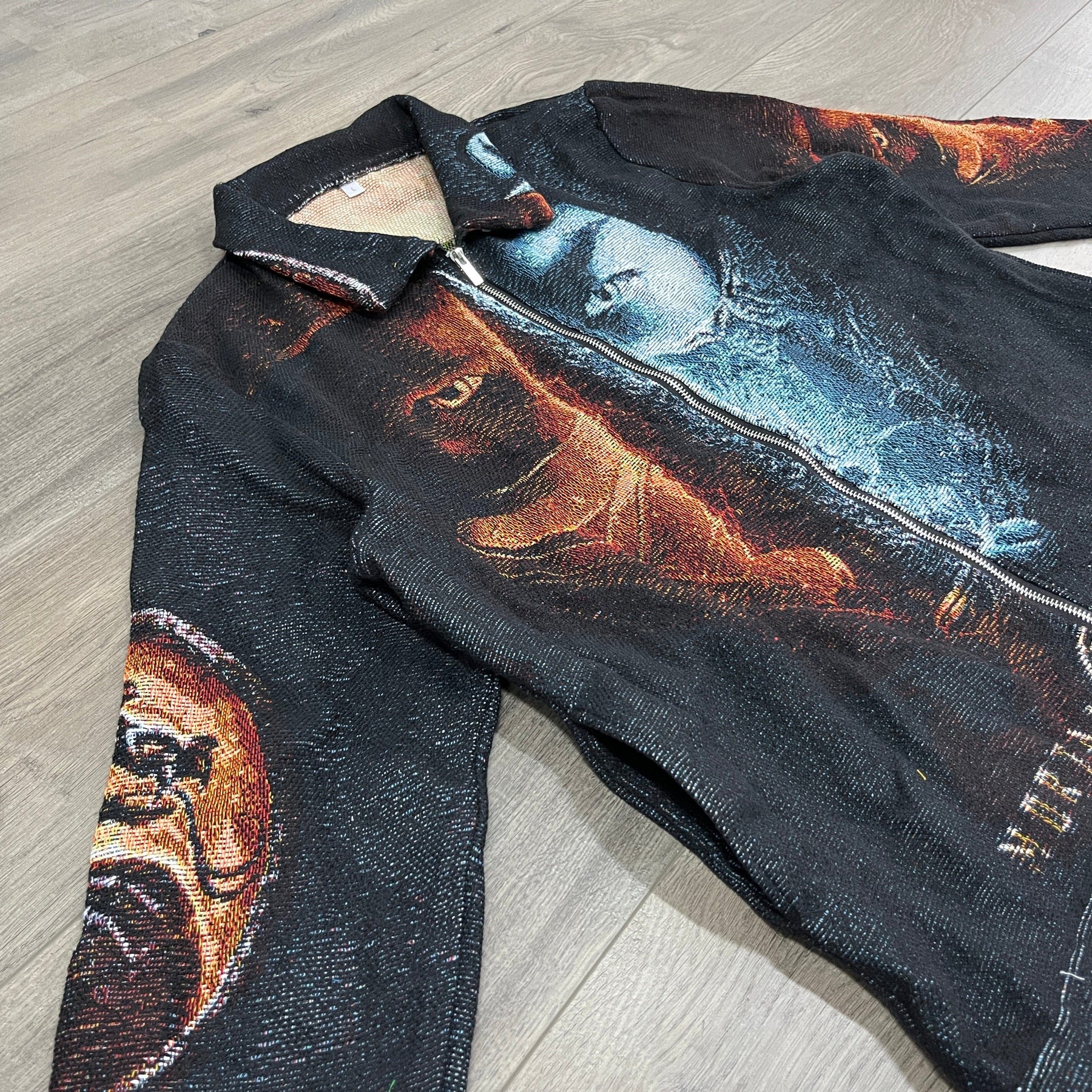 RDMCLOTHINGART tapestry hoodie MORTAL COMBAT TAPESTRY JACKET