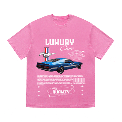 RDMCLOTHINGART tapestry hoodie MUSTANG HEAVY WEIGHT COTTON TEE-9108