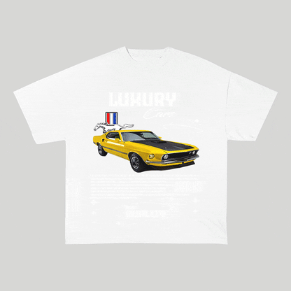 RDMCLOTHINGART tapestry hoodie MUSTANG HEAVY WEIGHT COTTON TEE-9109