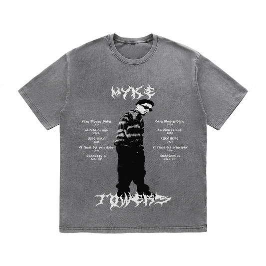 RDMCLOTHINGART tapestry hoodie MYKE TOWERS HEAVY WEIGHT COTTON TEE-8887