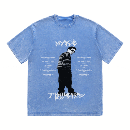 RDMCLOTHINGART tapestry hoodie MYKE TOWERS HEAVY WEIGHT COTTON TEE-8887