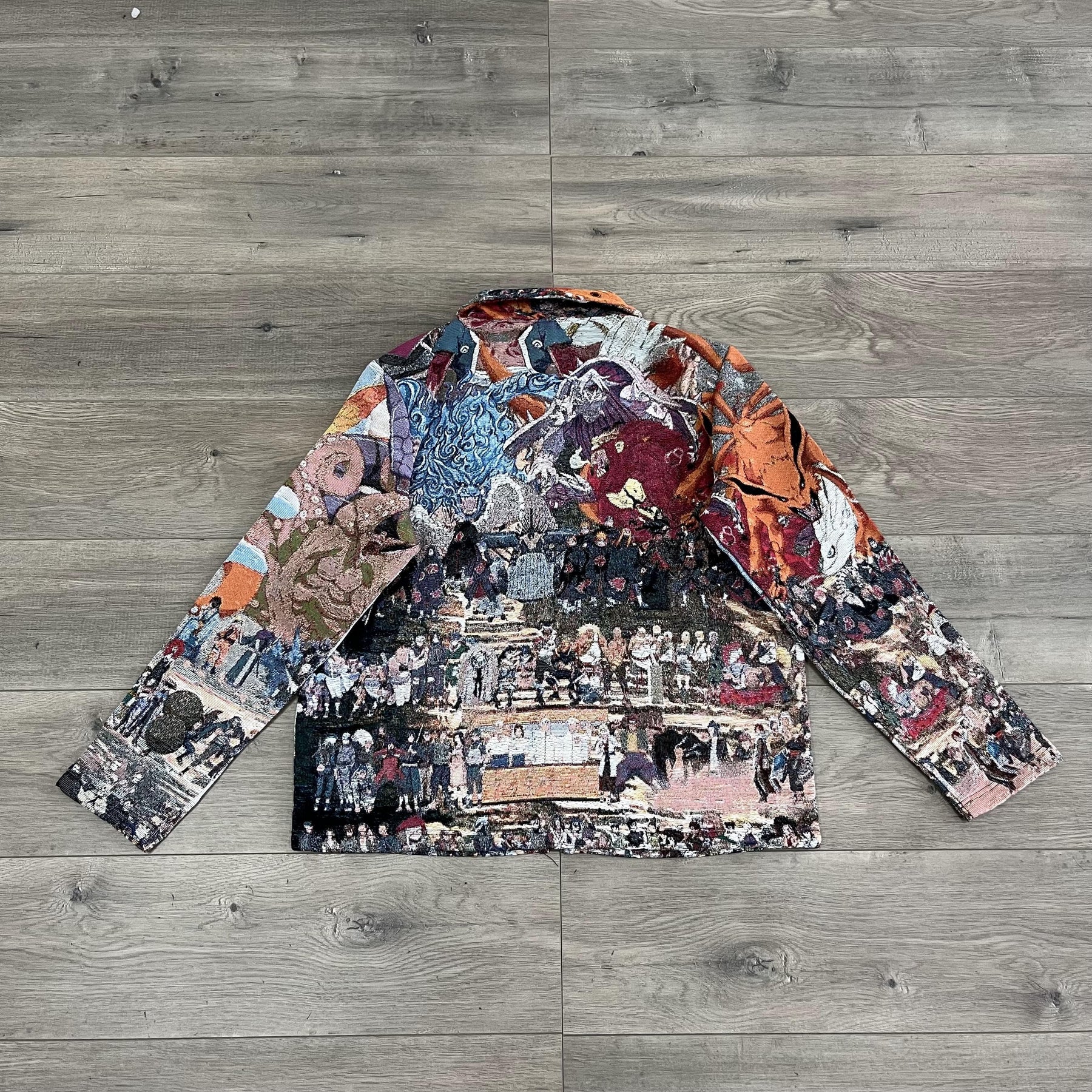 RDMCLOTHINGART tapestry hoodie NARUTO TAPESTRY JACKET