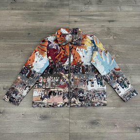 RDMCLOTHINGART tapestry hoodie NARUTO TAPESTRY JACKET