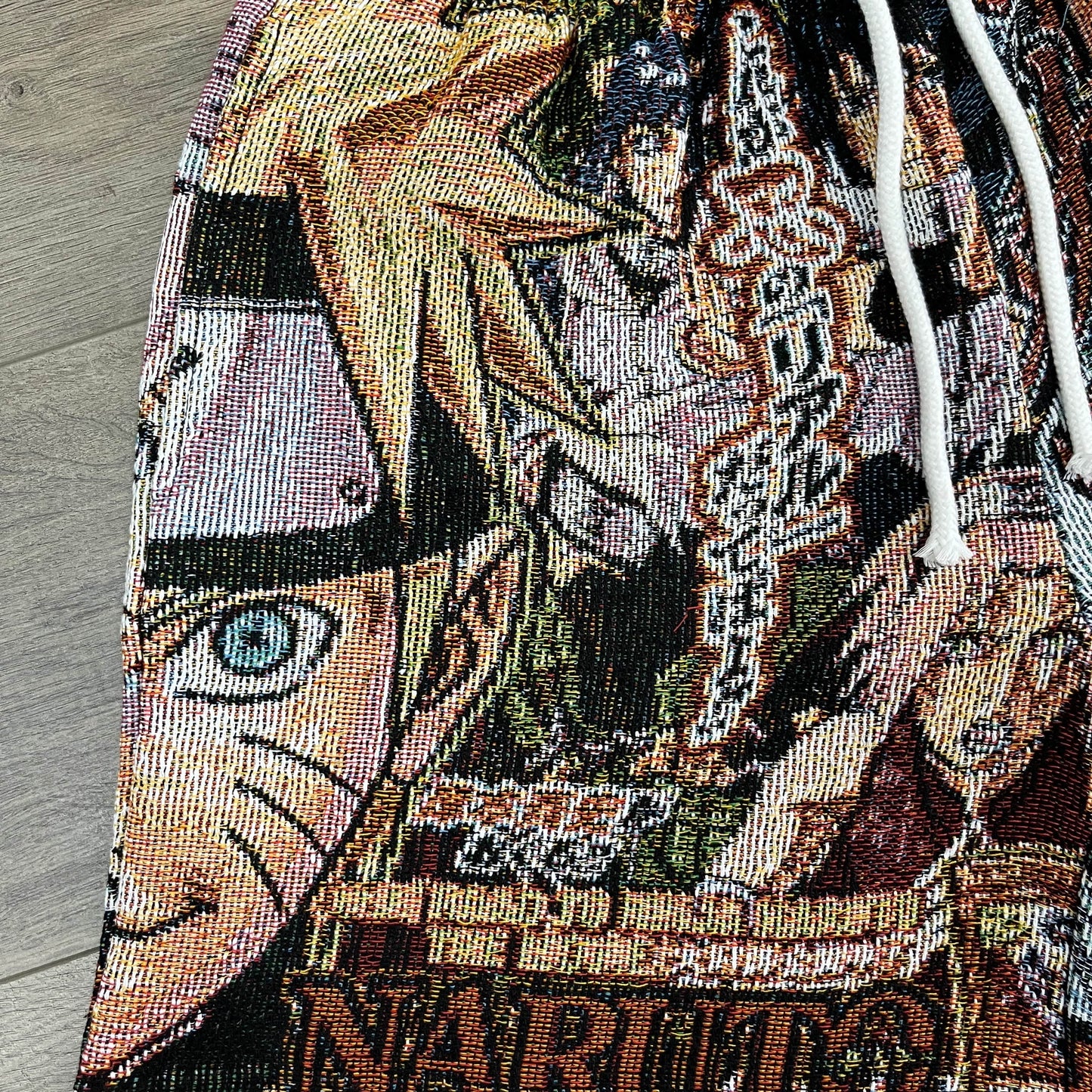 N TAPESTRY SHORTS - RDMCLOTHINGART