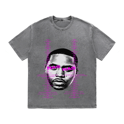 RDMCLOTHINGART tapestry hoodie NAS HEAVY WEIGHT COTTON TEE-8940