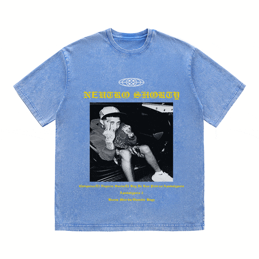 NEUTRO SHORTY HEAVY WEIGHT COTTON TEE-8942