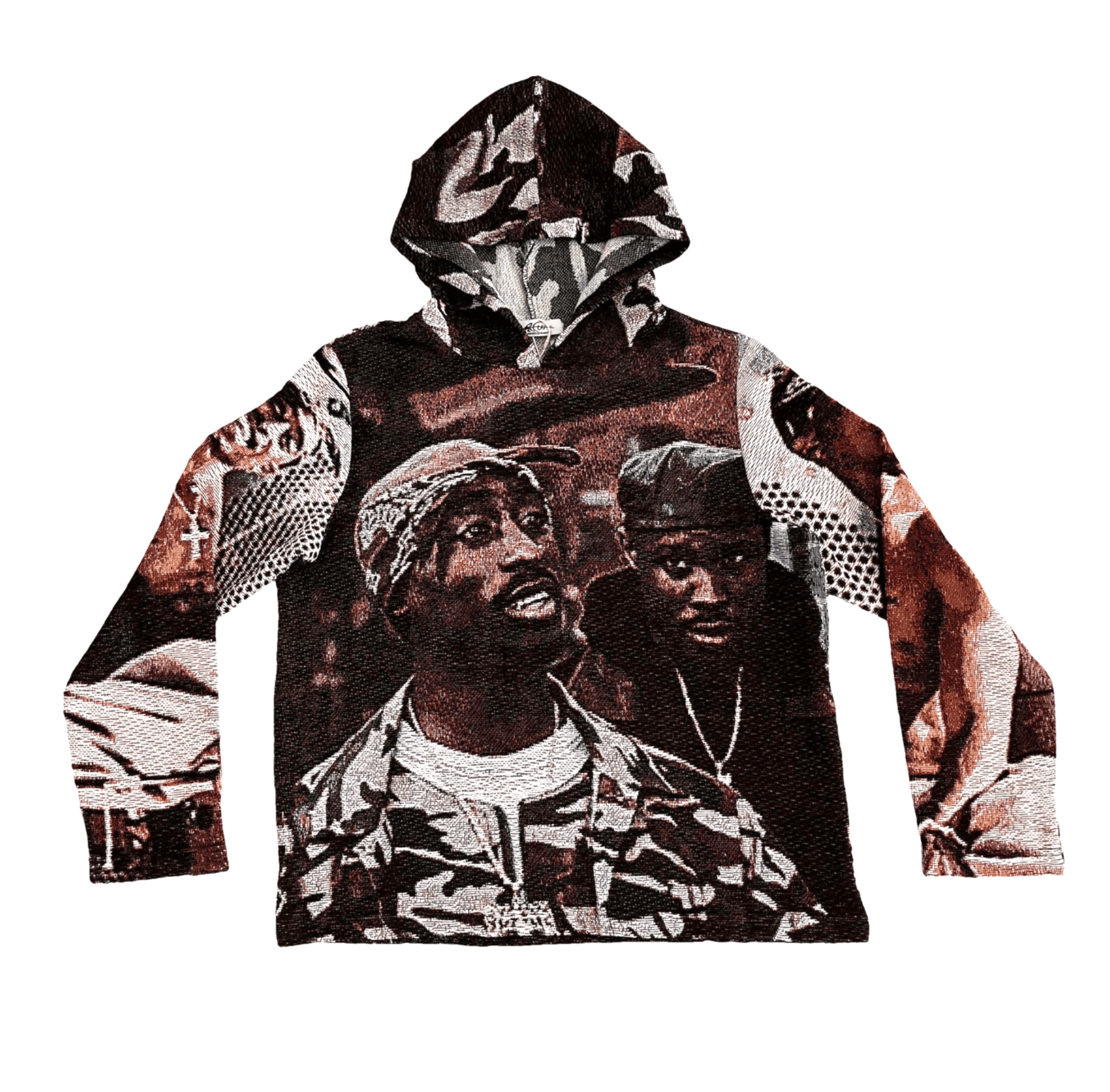 RDMCLOTHINGART tapestry hoodie NEW 2PAC TAPESTRY