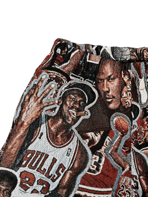 RDMCLOTHINGART tapestry hoodie NEW MJ COLLECTION TAPESTRY SHORTS