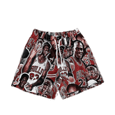 RDMCLOTHINGART tapestry hoodie NEW MJ COLLECTION TAPESTRY SHORTS