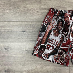 RDMCLOTHINGART tapestry hoodie NEW MJ COLLECTION TAPESTRY SHORTS