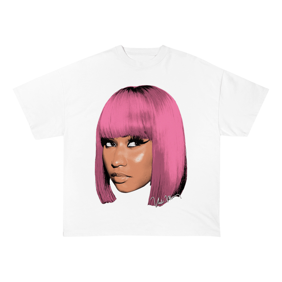 RDMCLOTHINGART tapestry hoodie NICKIMINAJ WEIGHT COTTON TEE-8037