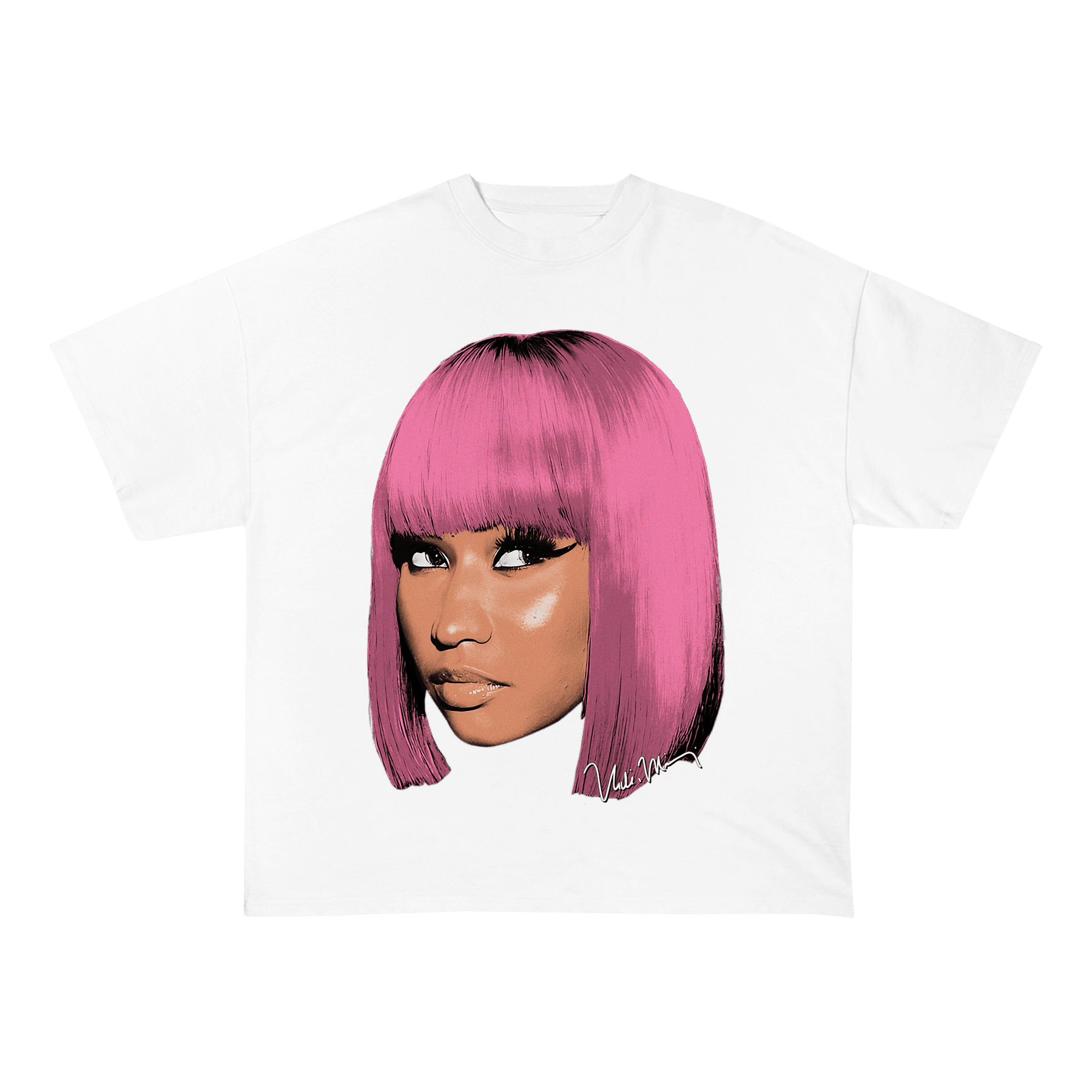 RDMCLOTHINGART tapestry hoodie NICKIMINAJ WEIGHT COTTON TEE-8037