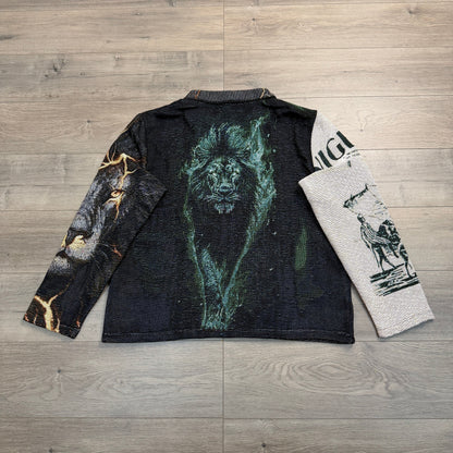 RDMCLOTHINGART tapestry hoodie NIGERIA TAPESTRY JACKET