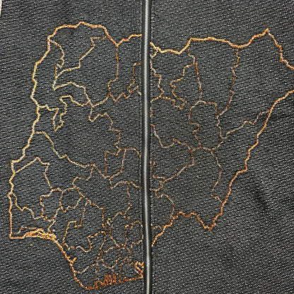 RDMCLOTHINGART tapestry hoodie NIGERIA TAPESTRY TEE