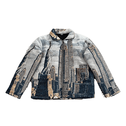 RDMCLOTHINGART tapestry hoodie NY CITY TAPESTRY COAT