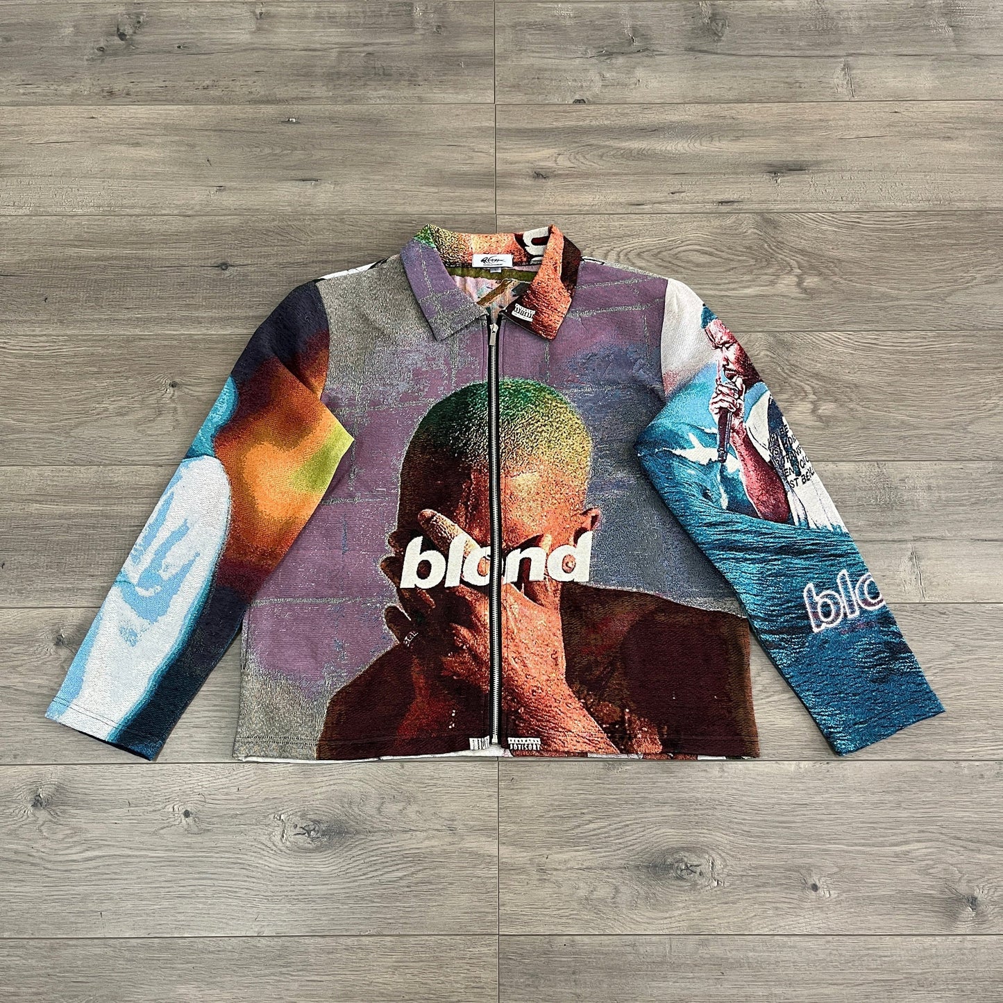 RDMCLOTHINGART tapestry hoodie OCEAN TAPESTRY JACKET