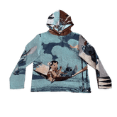 RDMCLOTHINGART tapestry hoodie OHANA TAPESTRY HOODIE