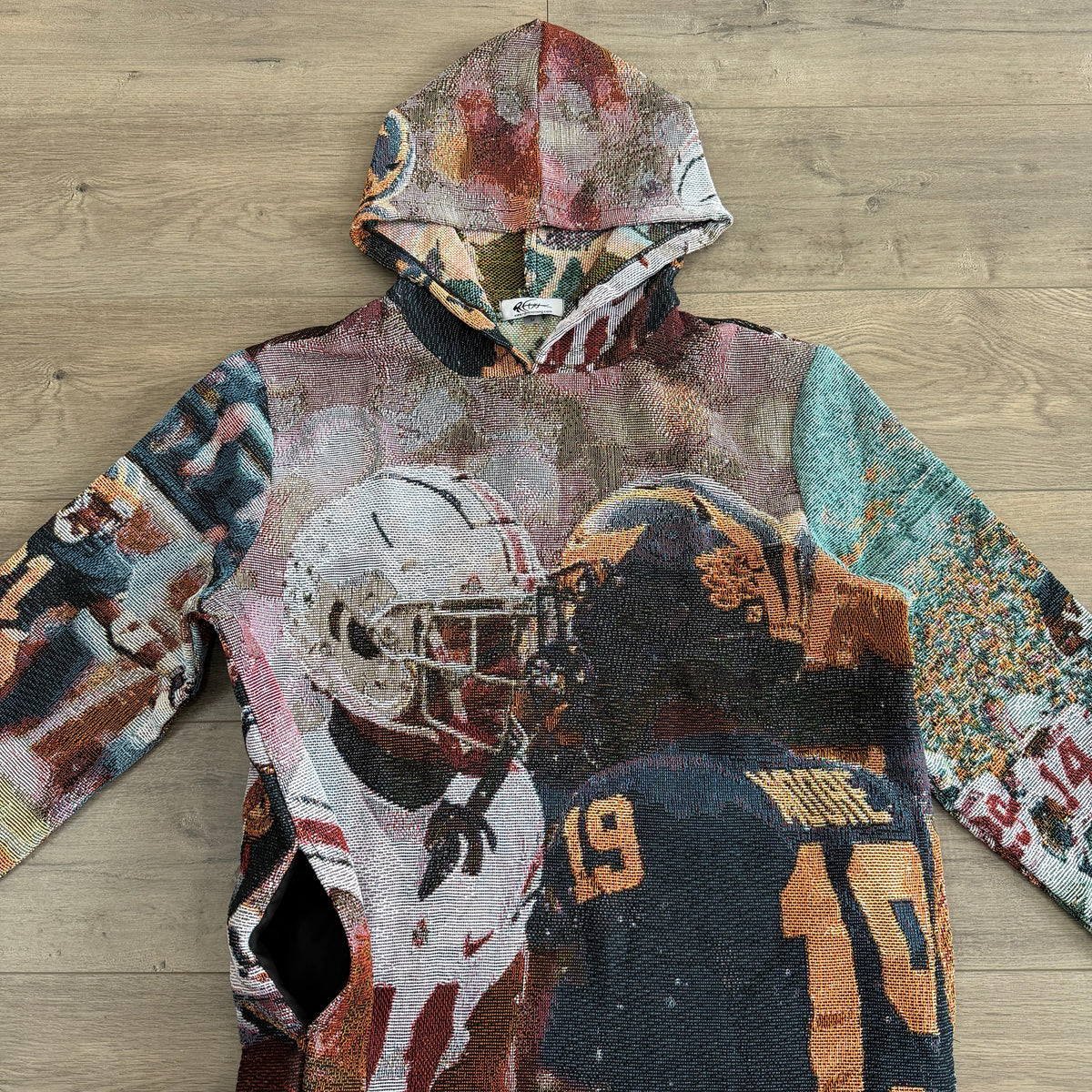 RDMCLOTHINGART tapestry hoodie OHIO VS MICHIGAN TAPESTRY HOODIE
