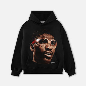 RDMCLOTHINGART tapestry hoodie OLAJUWON HEAD HOODIE-1043