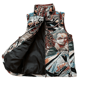 RDMCLOTHINGART tapestry hoodie ONE PIECE TAPESTRY VEST