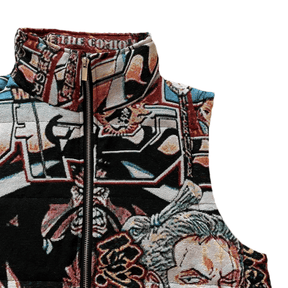 RDMCLOTHINGART tapestry hoodie ONE PIECE TAPESTRY VEST