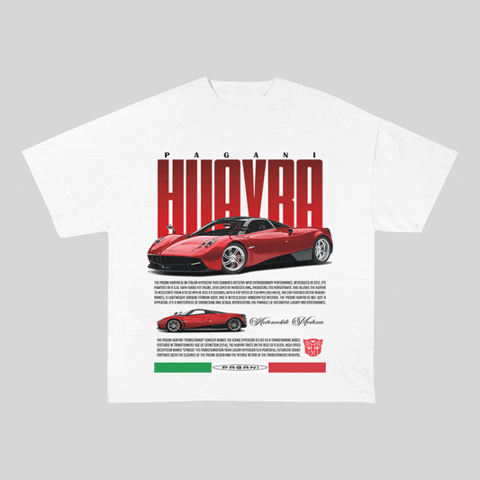 PAGANI HUAYRA HEAVY WEIGHT COTTON TEE-8836