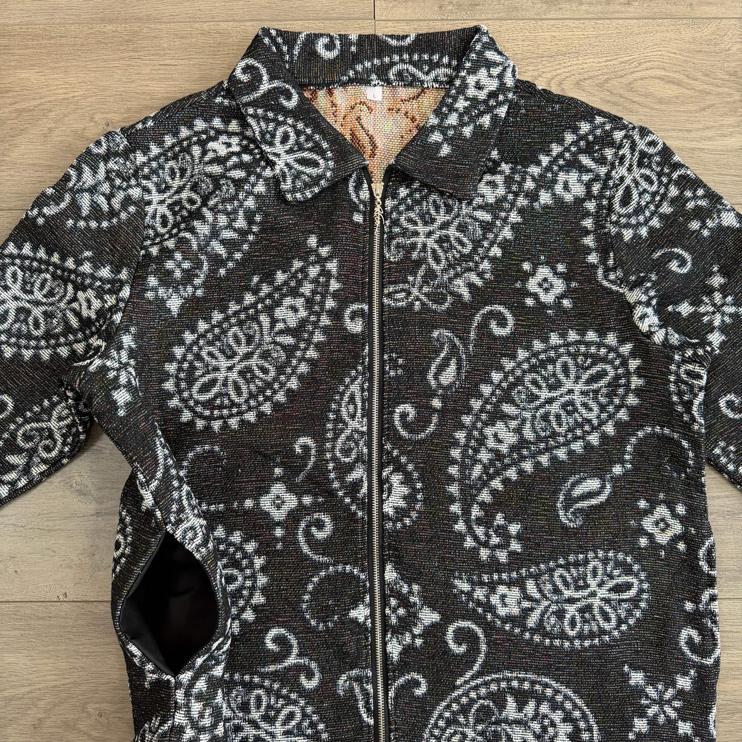 RDMCLOTHINGART tapestry hoodie PAISLEY TAPESTRY TEE-98401