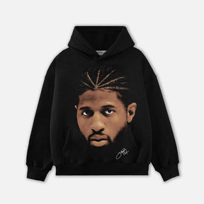 RDMCLOTHINGART tapestry hoodie PAULGEORGE HEAD HOODIE-1028