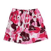 RDMCLOTHINGART tapestry hoodie PINK CAMO MESH SHORTS-8698