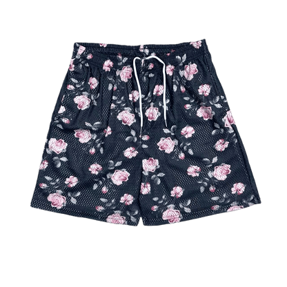 RDMCLOTHINGART tapestry hoodie PINK ROSE-8799