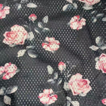 RDMCLOTHINGART tapestry hoodie PINK ROSE-8799