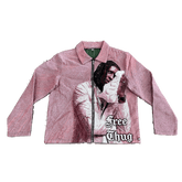 RDMCLOTHINGART tapestry hoodie PINK YSL TAPESTRY JACKET