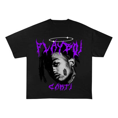 RDMCLOTHINGART tapestry hoodie PLAYBOI CARTY HEAVY WEIGHT COTTON TEE-8915