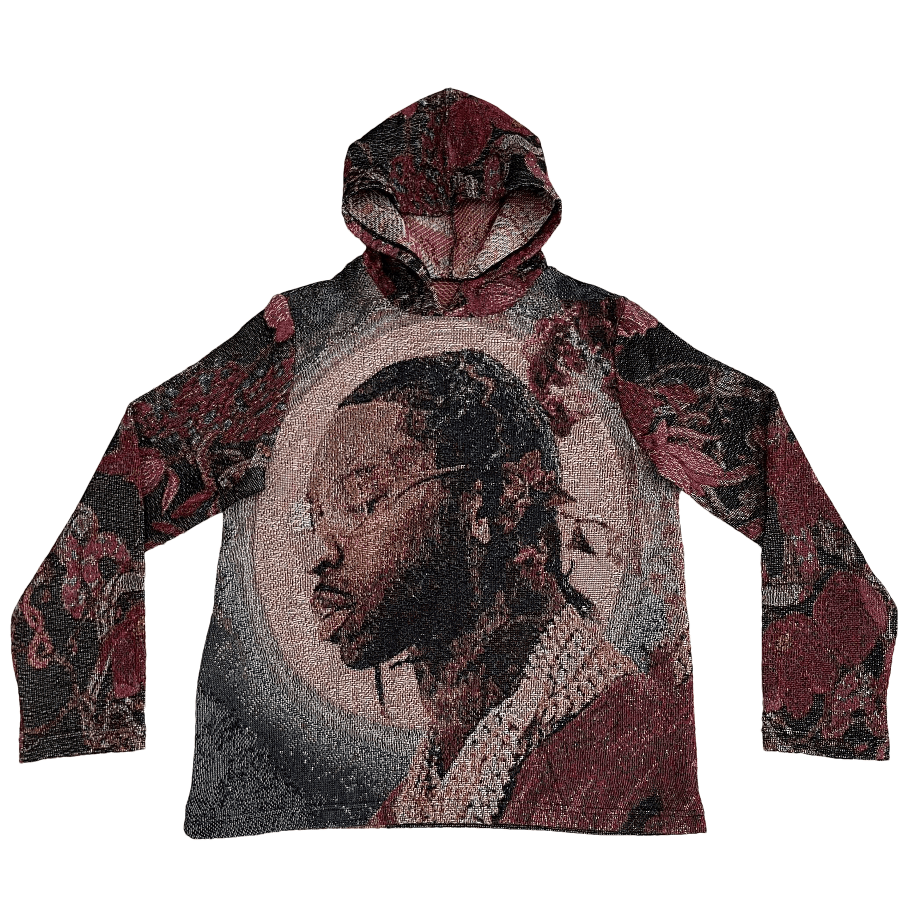 RDMCLOTHINGART tapestry hoodie POPSMOKE TAPESTRY HOODIE