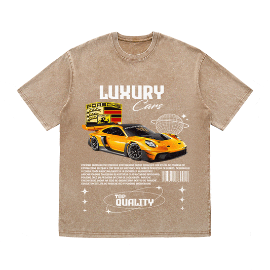 PORSHE HEAVY WEIGHT COTTON TEE-9110