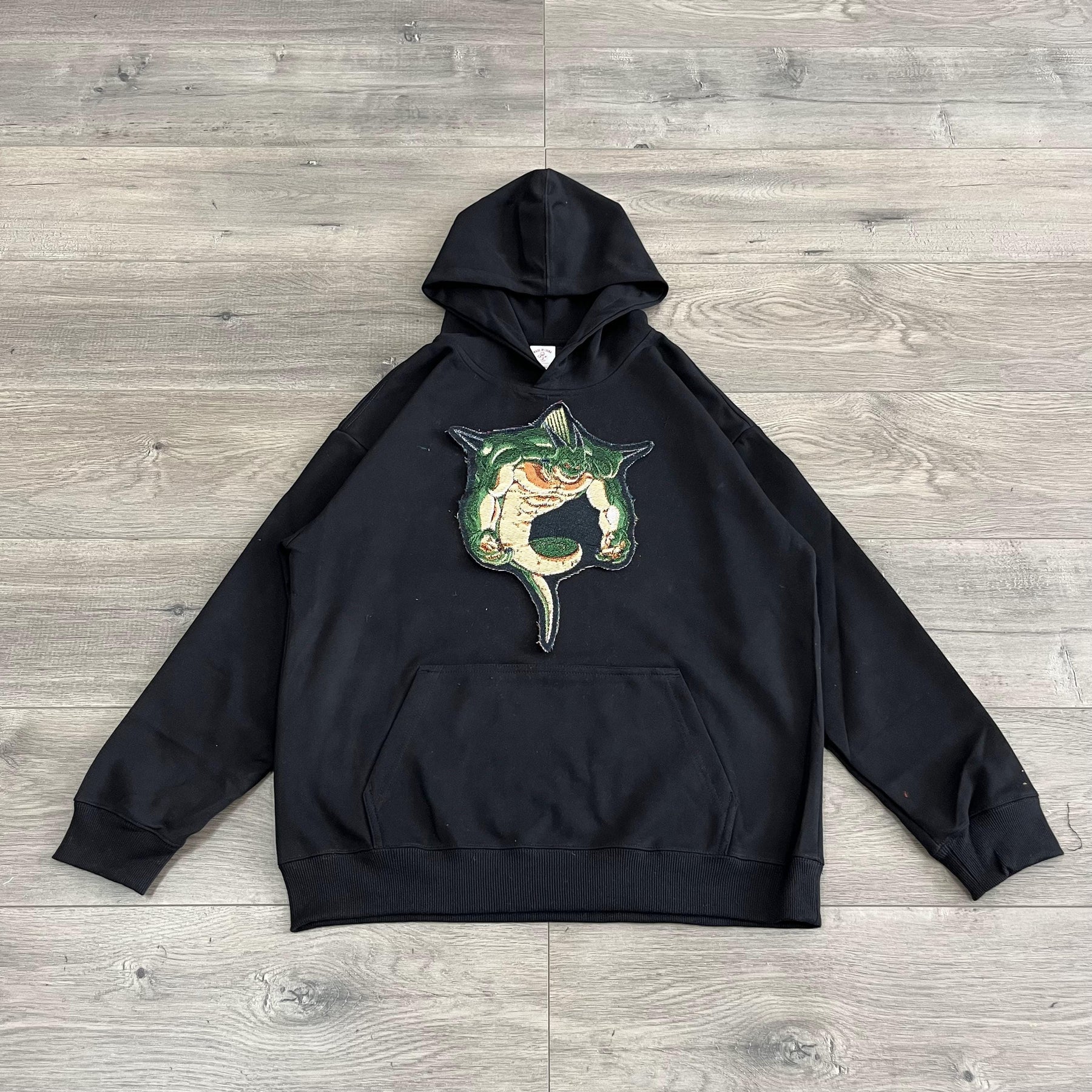 RDMCLOTHINGART tapestry hoodie PORUNGA TAPESTRY PATCH HOODIE-9077